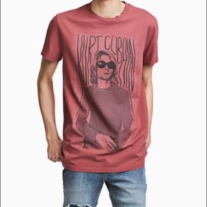 Men's Kurt Cobain Nirvana Shirt